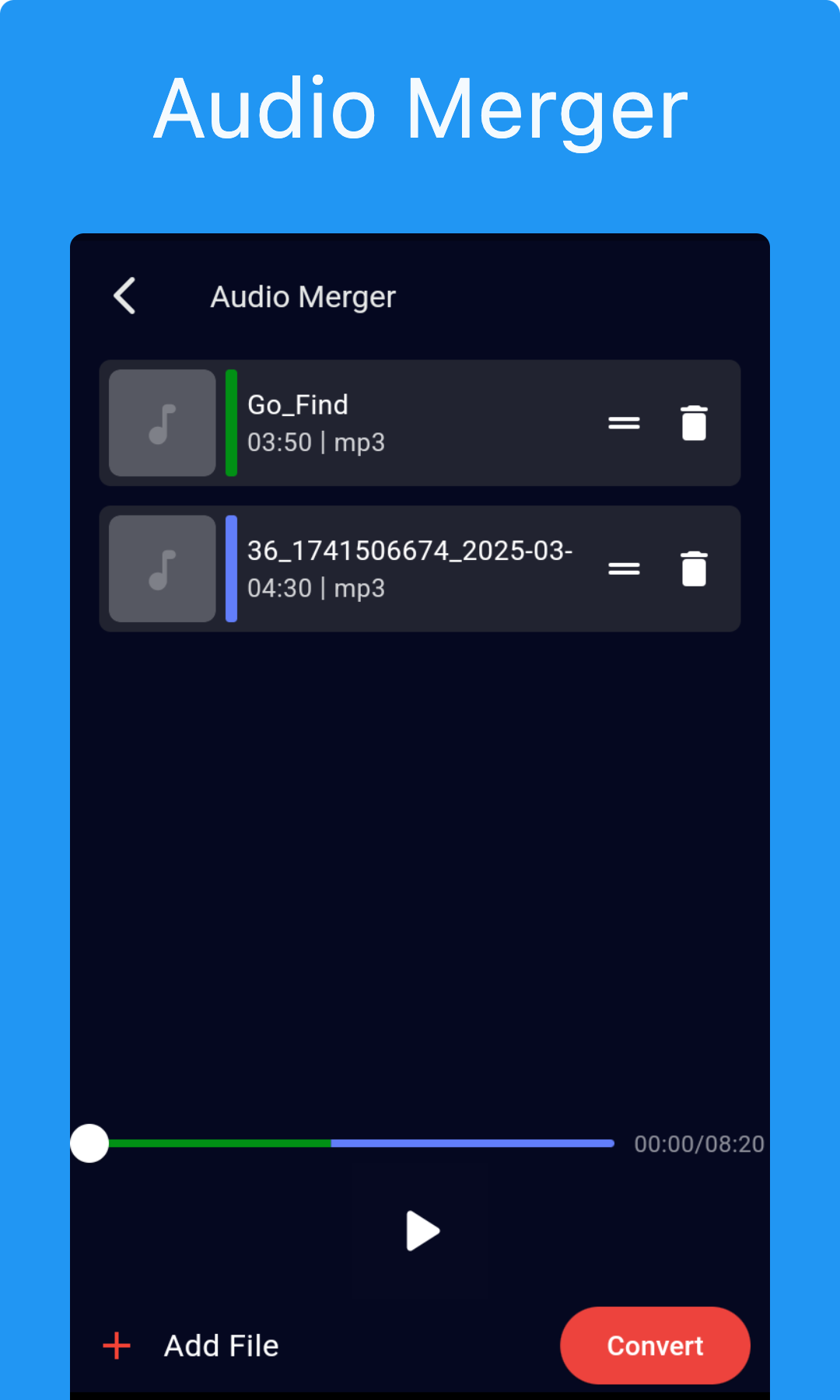 Audio Merger