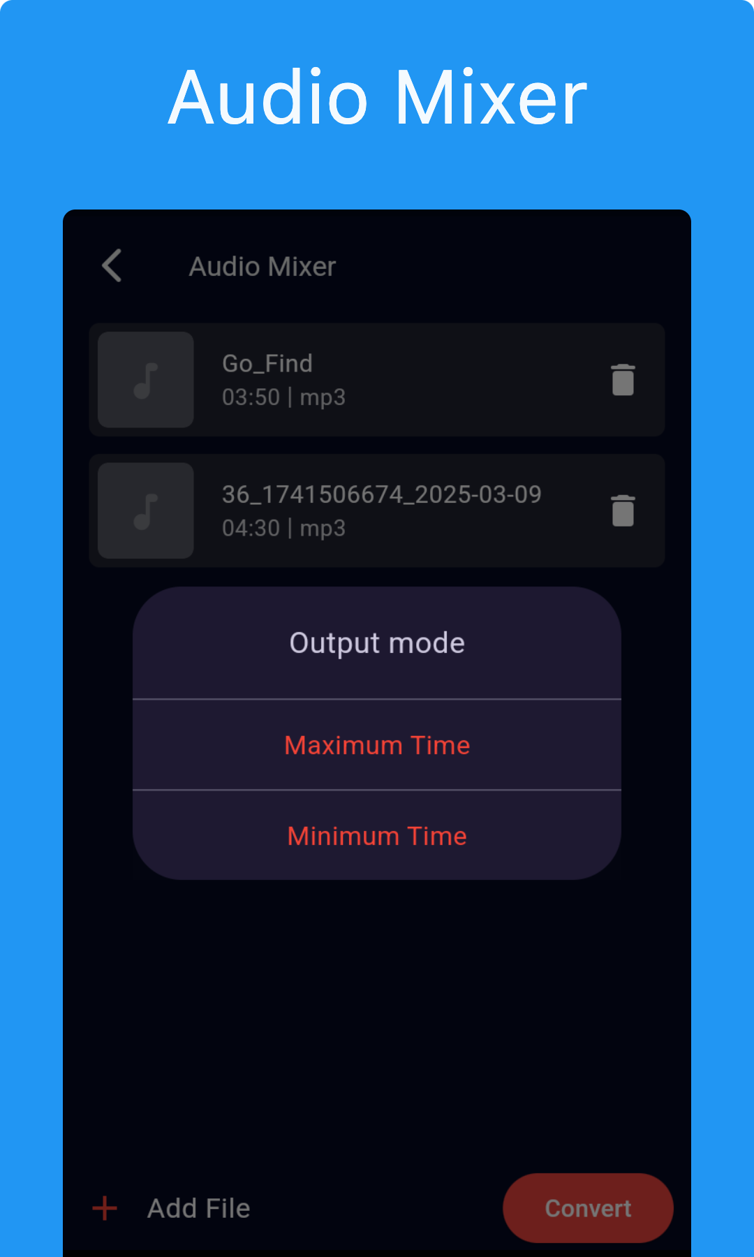 Audio Mixer